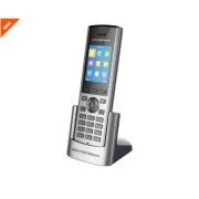 Grandstream DP730 IP telefon, 2,4-palčni zaslon, 2 računa SIP, video, BT, Micro USB, HAC, Push-to-talk