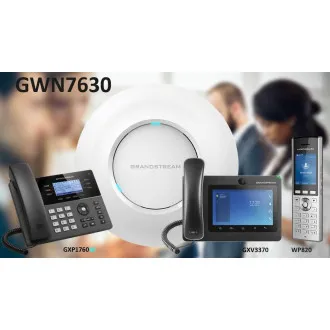 Grandstream GWN7630, AP, 802.11ac, dvopasovni 4x4:4, 16 SSDI, 200 konk. Odjemalci WiFi, signal 175m, P Grandstream GWN7630, AP, 802.11ac, dvopasovni 4x4:4, 16 SSDI, 200 konk. Odjemalci WiFi, signal 175m, P