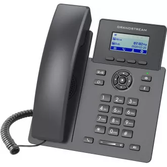 Grandstream GRP2601 telefon SIP, 2,21-palčni zaslon LCD, 2 računa SIP, 2x100Mbit vrata