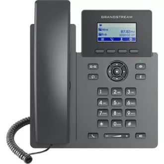 Grandstream GRP2601P Telefon SIP, 2,21-palčni zaslon LCD, 2 računa SIP, 100Mbit vrata, PoE