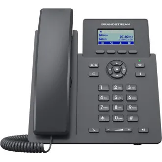 Grandstream GRP2601P Telefon SIP, 2,21-palčni zaslon LCD, 2 računa SIP, 100Mbit vrata, PoE Grandstream GRP2601P Telefon SIP, 2,21-palčni zaslon LCD, 2 računa SIP, 100Mbit vrata, PoE
