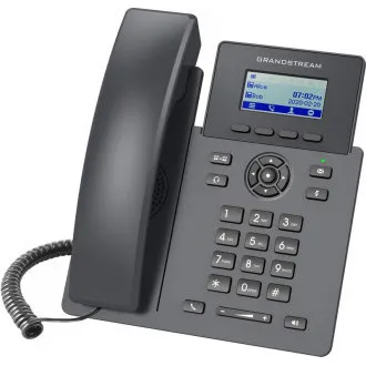 Grandstream GRP2601P Telefon SIP, 2,21-palčni zaslon LCD, 2 računa SIP, 100Mbit vrata, PoE Grandstream GRP2601P Telefon SIP, 2,21-palčni zaslon LCD, 2 računa SIP, 100Mbit vrata, PoE