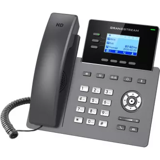 Grandstream GRP2603P Telefon SIP, 2,48-palčni LCD zaslon z osvetlitvijo, 6 računov SIP, 2x1Gbit vrata, PoE Grandstream GRP2603P Telefon SIP, 2,48-palčni LCD zaslon z osvetlitvijo, 6 računov SIP, 2x1Gbit vrata, PoE