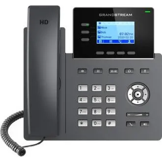 Grandstream GRP2603P Telefon SIP, 2,48-palčni LCD zaslon z osvetlitvijo, 6 računov SIP, 2x1Gbit vrata, PoE Grandstream GRP2603P Telefon SIP, 2,48-palčni LCD zaslon z osvetlitvijo, 6 računov SIP, 2x1Gbit vrata, PoE