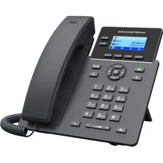 SIP-telefon Grandstream GRP2602W, 2,21-palčni LCD-zaslon z osvetlitvijo, 4 SIP-računi, 2x100 Mbit vmesnika, WiFi