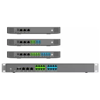 Grandstream UCM6302 Audio PBX VoIP, 500 uporabnikov, 75 kompletov. klici, avdio konference, 75 računov, 2xFXO, 2xFXS port
