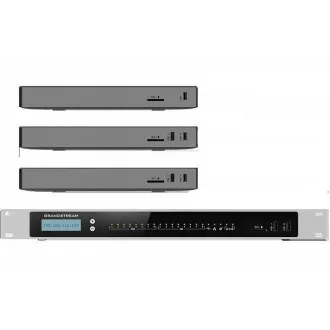 Grandstream UCM6300 Audio VoIP PBX, 250 uporabnikov, 50 kompletov. klici, avdio konference 50 računov, 0xFXO, 0xFXS vrata