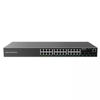 Grandstream GWN7803P Upravljano omrežno stikalo L2 PoE 24x 1Gb RJ45, 4x SFP, DHCP, QoS, VLAN Grandstream GWN7803P Upravljano omrežno stikalo L2 PoE 24x 1Gb RJ45, 4x SFP, DHCP, QoS, VLAN