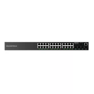 Grandstream GWN7803P Upravljano omrežno stikalo L2 PoE 24x 1Gb RJ45, 4x SFP, DHCP, QoS, VLAN Grandstream GWN7803P Upravljano omrežno stikalo L2 PoE 24x 1Gb RJ45, 4x SFP, DHCP, QoS, VLAN