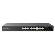 Grandstream GWN7803P Upravljano omrežno stikalo L2  PoE 24x 1Gb RJ45, 4x SFP, DHCP, QoS, VLAN