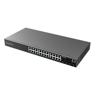 Grandstream GWN7803P Upravljano omrežno stikalo L2 PoE 24x 1Gb RJ45, 4x SFP, DHCP, QoS, VLAN Grandstream GWN7803P Upravljano omrežno stikalo L2 PoE 24x 1Gb RJ45, 4x SFP, DHCP, QoS, VLAN