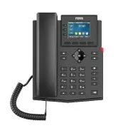 Telefon SIP Fanvil X303G, 2,4" črtni zaslon, 4SIP, dual Gbit, PoE