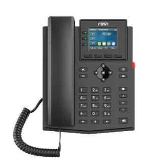 Telefon SIP Fanvil X303G, 2,4" črtni zaslon, 4SIP, dual Gbit, PoE Telefon SIP Fanvil X303G, 2,4" črtni zaslon, 4SIP, dual Gbit, PoE