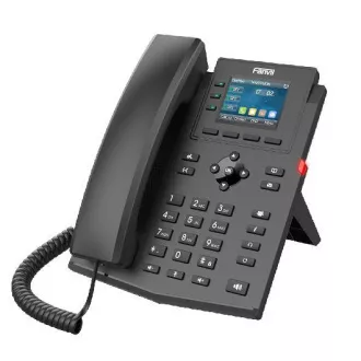 Telefon SIP Fanvil X303G, 2,4" črtni zaslon, 4SIP, dual Gbit, PoE Telefon SIP Fanvil X303G, 2,4" črtni zaslon, 4SIP, dual Gbit, PoE