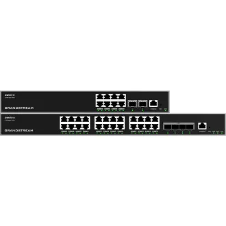 Grandstream GWN7811 L3 Upravljano omrežno stikalo 8 vrat / 2 SFP , VLAN, DHCP, zlaganje