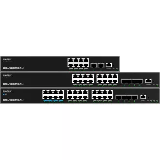 Grandstream GWN7813P Upravljano omrežno stikalo PoE, 24 vrat / 4 SFP , VLAN, DHCP, zlaganje