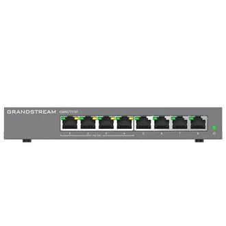 Grandstream GWN7711P Upravljano stikalo Layer 2 Lite, 8 vrat, 4x PoE/PoE