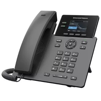 Grandstream GRP2610P Telefon SIP, 2 liniji, 8 VPK, barvni LCD, 2 računa SIP, PoE