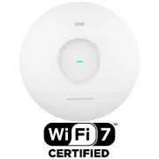 Grandstream GWN7670 AP, Wi-Fi 7, 802.11be, 2x2:2 MIMO z MLO, 4KQAM, MRU, 2x 2,5G Ethernet WAN/LAN