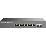 Grandstream GWN7721P L2 Lite upravljano stikalo, 8x 2,5GbE RJ45, 2x 10G SFP , PoE/PoE