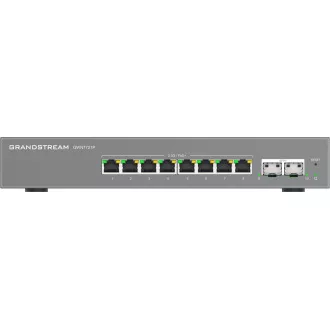 Grandstream GWN7721P L2 Lite upravljano stikalo, 8x 2,5GbE RJ45, 2x 10G SFP , PoE/PoE