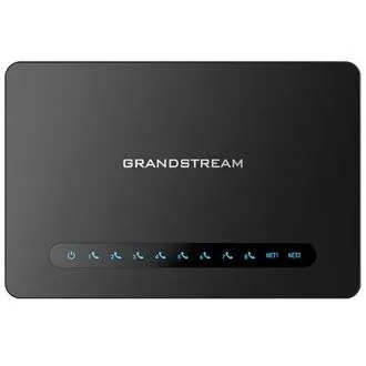 Grandstream HT818 V2 (ATA), 8x FXS, 2 profila SIP, 1x Gbit LAN, NAT usmerjevalnik, 3-potna konfiguracija.