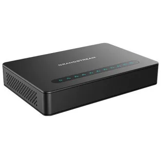 Grandstream HT818 V2 (ATA), 8x FXS, 2 profila SIP, 1x Gbit LAN, NAT usmerjevalnik, 3-potna konfiguracija.
