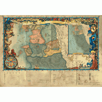 GLO GAMING PUZZLE: THE WITCHER 3 SEVERNA KRALJESTVA GLO GAMING PUZZLE: THE WITCHER 3 SEVERNA KRALJESTVA