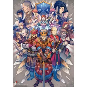 GLO GAMING PUZZLE: THE WITCHER SEVERNA KRALJESTVA GLO GAMING PUZZLE: THE WITCHER SEVERNA KRALJESTVA