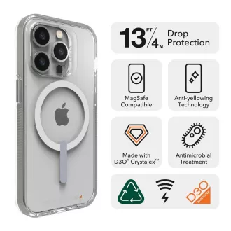 ZAGG GEAR4 Crystal Palace Snap Cover iPhone 14 Pro prozoren