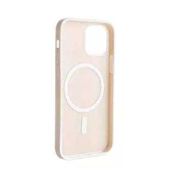 ER POWER Silikonski ovitek CARNEVAL SNAP za iPhone 12/12 Pro z MagSafe - bež