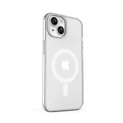 ER POWER Silikonski ovitek CARNEVAL SNAP za iPhone 14 z MagSafe - Bela