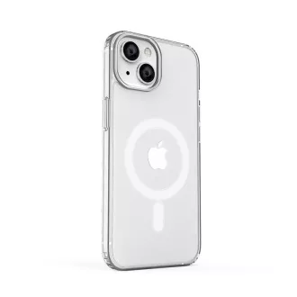 ER POWER Silikonski ovitek CARNEVAL SNAP za iPhone 14 z MagSafe - Bela