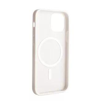 ER POWER Silikonski ovitek CARNEVAL SNAP za iPhone 14 Pro z MagSafe - bel