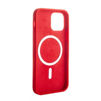 ER POWER Silikonski ovitek CARNEVAL SNAP za iPhone 12 mini z MagSafe - rdeč