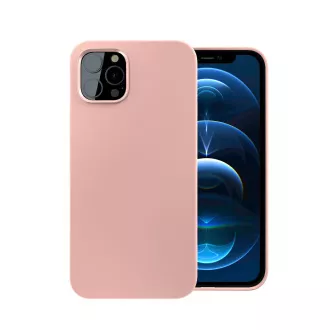 ER POWER Silikonski ovitek CARNEVAL SNAP za iPhone 13 mini z MagSafe - roza