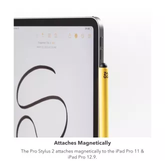 ZAGG Pro Stylus 2 univerzalno pisalo - rumeno