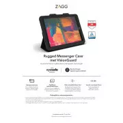 ZAGG Keyboard Rugged Messenger Cover Slovenija   VG IPad 9.7