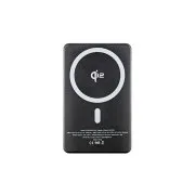 ER POWER Qi2 Dual PowerBank 5000 mAh z USB-C - vesoljsko siva