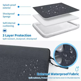 Seine Scene Torba za prenosnik Seine Scene Valence 13,6'' - črna