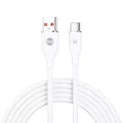 Podatkovni kabel Forever USB/USB-C 1m 66W bel