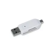Čitalnik pomnilniških kartic USB OTG za MicroSD in SD