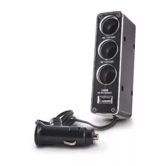 Avtomobilski polnilec Forever 3v1 s kablom USB