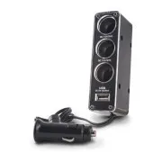 Avtomobilski polnilec Forever 3v1 s kablom USB
