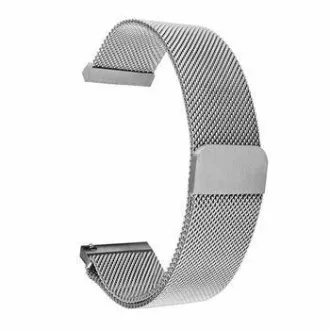 Taktični 699 Magnetna zanka kovinski trak 22mm srebrna