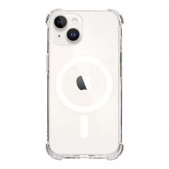 Taktični pokrov MagForce Plyo za Apple iPhone 14 prozoren