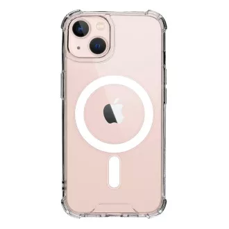 Taktični ovitek MagForce Plyo Cover iPhone 13 Transparent