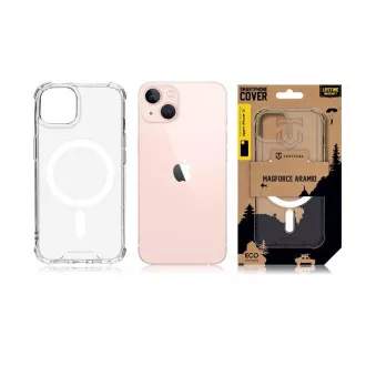 Taktični ovitek MagForce Plyo Cover iPhone 13 Transparent