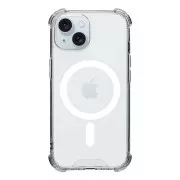 Taktični ovitek MagForce Plyo za iPhone 15 Transparent