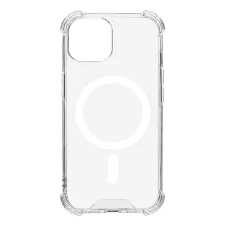 Taktični ovitek MagForce Plyo za iPhone 15 Transparent
